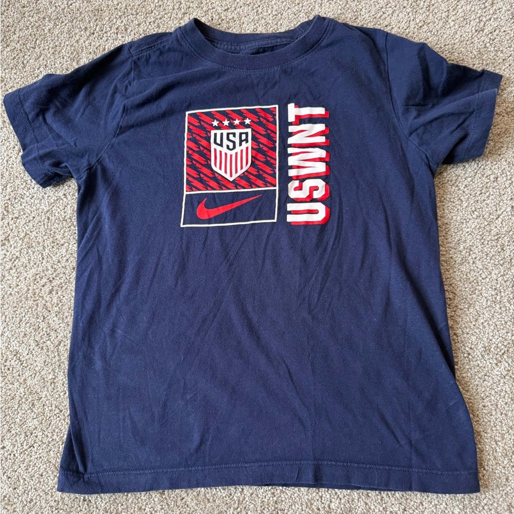 Nike Kids Blue USA Graphic Tee